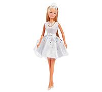 Simba 105733465 Steffi Love Doll in Glitter Dress, Decorated with Swarovski Crystals, Multi-Coloured