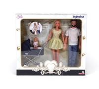 Simba - Steffi Love Inglesina Family with Pram, 105733283, + 3 Years, with Steffi, Kevin and Baby
