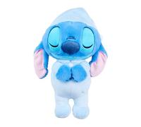 Simba Stitch Plush Animal with Sound 31 cm Lying with Sleepsuit, Breathing, Light and Relaxing Music, Suitable from 0 Months, Official Disney Licensed Product (6315870637)