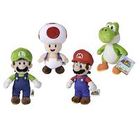 Simba - Super Mario Plush 20 cm, Soft Material, 4 Characters Available, A Character Sent Randomly, You Can Not Choose the Model (109231009003)