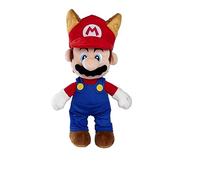 Simba Super Mario - Racoon Mario 30cm officially licensed soft plush toy in multicolour