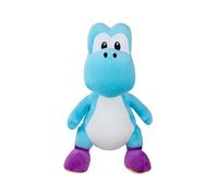Simba Super Mario Yoshi Plush Blue - 50 cm Cuddly Toy, Nintendo Licensed Figure Made of Soft Plush, for Babies, Children & Fans, from 0 Months