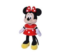 Simba Toys - Disney Minnie Mouse with Red Dress, Soft and Pleasant Material, 100% Original, Suitable for Boys and Girls of All Ages - 35 cm (6315870229)
