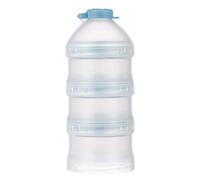 Simba Twist-Lock Stackable Milk Powder Formula Dispenser and Snack Storage Containers, Blue (BPA Free)