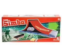 Simba Ultimate 103304654 Finger Skateboard Ramp, 27 x 10 x 9 cm, 8 Spare Wheels, 2 x Tools, Screw and Nut, from 5 Years