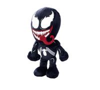 Simba - Venom Plush - Black Suit with White Spider - Shocking and Soft Design - Optimal for Play or Decoration - Suitable From 0 Months - Official Marvel Version (6315870561