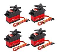 SIMBAE 20KG Servo 4pcs JX PDI-6221MG Metal Gear Digital Servo 20kg Torque Aluminums Case for 1:10 1:8 RC car Buggy Truck