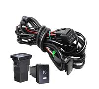 SIMBAE Foglight For Citroen For Berlingo B9 2012 2013 2014 2015 30W LED Fog Light Assembly Car Front Bumper Fog Daytime Running Lamp DRL(Harness Wire)