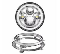 Simbae For Touring For Electra For Glide For Road For King For Street For 7inch LED Headlight +4.5inch Fog Lights 7" Bracket Mounting Motorcycle Headlamp