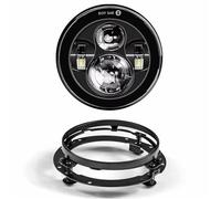 Simbae For Touring For Electra For Glide For Road For King For Street For 7inch LED Headlight +4.5inch Fog Lights 7" Bracket Mounting Motorcycle Headlamp