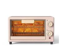 SiMbae Mini Oven, Air Fryer Electric Toaster Oven, Multifunction Tabletop Oven Baking Heating Automatic Home Bread Biscuits Pizza Capability,Pink