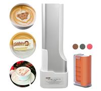 SIMBAE Portable Inkjet Coffee Latte Printer WiFi PrintLab APP Control Edible Food Printer Coffee Latte Art Machine Macaron Cookie DIY Design for Restaurants Bakeries Cafes