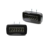 SIMBAE Rear Tail Indicator 2PC Rear Fog Backup Light For Benz W463 G-Class G500 G550 G55 G63 For AMG Fog/Tail Running Light Reverse Light 86-18(Smoked Lens)