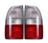 SIMBAE Rear Tail Indicator 2Piece Automotive Left And Right Side Rear Light LAMP In Clear & Red For Mitsubishi L200 MK3 1995-2006 Car Exterior(Pair)