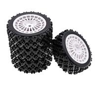 SIMBAE Tyre Remote Control Off-Road Car Tires 71 * 26mm 4pcs Replacement for TAMIYA TT02 XV01 HSP 94123 HPI KYOSHO 1/10 Remote Control Car Wheel