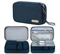 SIMBOOM Insulin Bag, Diabetic Travel Bag for Insulin Pens, Glucose Meter and Other Diabetic Supplies - Blue