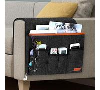 SIMBOOM Sofa Armrest Hanging Storage Bag - Dark Grey