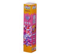 Simbrix Colour Mix Tubes Confetti Includes 1250+ brix Totally Mess Free Arts and Crafts Toy Create Pixel Art STEM Toys