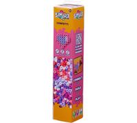 Simbrix 08252 Colour Mix Tubes Includes 1250+ brix Totally Mess Free Crafts Create Pixel Art STEM Toys (Styles May Vary), Multicolour
