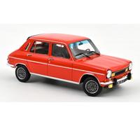 Simca 1100 Ti 1974 Sumatra Red 1:18 Model 185755 Norev