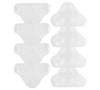 SIMDAO 8PCS Steam Mop Pads, Microfibre Cloth Pack, Steam Mop Replacement Pads Washable Cleaner Cover Cloths, Cleaning Pads for Steam Cleaners, Floor Cleaning Covers for H20 X5 Steam Mop