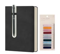 SIMDAO A5 Vintage Notebook with Pen, 240 Pages, 100GSM Paper, Lined Notebook with Pen, Pen Holder and Index, Hardcover Journal for Work, Study, Business, Leather Journal for Men Women