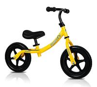 SIMEIQI 12 Inch Balance Bike for 2 3 4 5 Years Old Boys Girls Walking Training Bicycle No Pedal Adjustable Seat and Handlebar (Yellow)