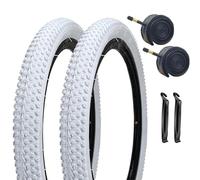 SIMEIQI 2 Pack 18x2.125 Bike Tires and Tubes for Kid's Bicycle Replacement Tyres Compatible with 18x1.75/1.95/2.0/2.125 Tire Wheel (18X2.125)