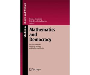 Simeone - Mathematics and Democracy Recent Advances in Voting System - X555z