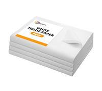Simetufy White Tissue Paper for Gift Bags, 360 Sheets 15" x 20" White Wrapping Paper, Gift Wrapping Tissue Paper Bulk for Crafts, Mother's Day, Holiday, Birthday, Christmas, Party Decor and DIY Crafts