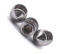 Simfix M16 X 16 Socket Set Cone Point 10 Pack Din 914 A2 Stainless Steel