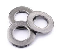 Simfix M18 Flat Washer, Form A 25 Pack Din 125-A A4 Stainless Steel