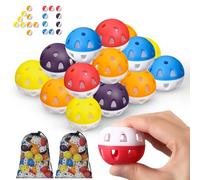 Simgoing 40 Pack Practice Golf Balls Bulk 42mm EVA Limited-Flight Golf Training Ball, High Visibility for Easy Tracking Hollow Airflow Limited Flight Balls for Home Backyard Indoor or Outdoor Unisex