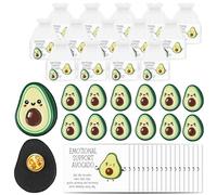 Simgoing Funny Positive Fruit Pin Gifts Bulk Motivational Fruit Brooch with Affirmation Encouragement Quotes Cards Appreciation Collar Pin for Team Building Coworker Staff Employee, As Shown, Metal