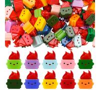 Simgoing Mini Dumpster Fire Ornament Employee Appreciation Gifts Bulk Funny Thank You Gifts Resin Dumpster Figurines Desk Accessories for Team Coworkers Teacher(Bright Colors,50 Pcs)