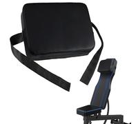 Simgoing Weight Lifting Pad Bench Chest Press Back Pad for Free Weight Bench Exercises and Chest Press Support Non Slip PVC Leather Foam Support for Home Gym Strength Training (9.3x7.1x3.2 Inch)