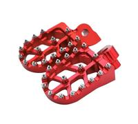 SIMICASE Footrest Motorcycle CNC Footrest Pedals Foot Pegs For WR250F For WR400F For WR426F For WR450F For WR250R For WR250X For YZ250F For YZ450F Motorcycle Front Foot Pegs(Red)