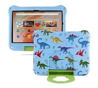 Simicoo Dinosaur Kindle Fire HD 8 Tablet Case for Kids Boy Girl,Fire HD 8 2024 Light EVA Foam Shockproof Kids Case with Stand Handle Kid-Proof for Fire HD 8 10th 12th Gen 2020 2022 Kid (New KL)
