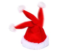 Similarlyl Electric Christmas Hat,Electric Funny Singing and Dancing Christmas Hat With Randomly Swing - Play Songs (2pcs)