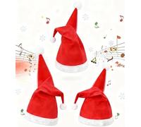 Similarlyl Electric Christmas Hat, Singing and Dancing Christmas Hat, Electric Funny Swinging Xmas Holiday Hats With Soft & Quality and Randomly Swing & Play Christmas Songs (3)
