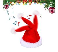 Similarlyl Electric Christmas Hat,Singing and Dancing Electric Christmas Santa Hat,for Christmass New Year Party. (1PC)