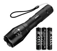 SIMILKY Torches Led Super Bright, Hand Led Torch 1200 Lumen, Powerful Torches Battery Powered Water Resistant 5 Modes Tactical Torch for Camping
