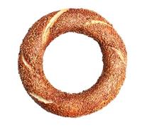 Simit Turkish Bagel | Traditional Sesame Bread Rings | Fresh Bakery Bread | Ideal for Breakfast & Sandwiches | 15 Units