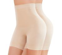 SIMIYA Tummy Control Knickers High Waisted Body Shaper for Women Seamless Knickers Slimming Shapewear Suck In Tummy Pants Shaping Underwear 2 Piece Nude 3XL