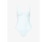 Simkhai Womens Simkhai Kyle Bustier One Piece Swimsuit Sky M