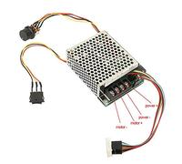 Simlug Digital Display 0~100% DC Motor Speed Controller，Adjustable 10-55V 60A DC Motor Speed Controller PWM 12V 24V 48V 2000W MAX 100A Reversible Potentiometer