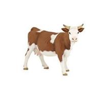 Simmental Cow Figurine
