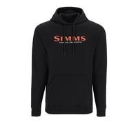 Simms Logo Hoody Black - M