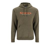 Simms Logo Hoody Military Heather - M