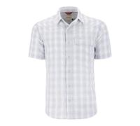 Simms Men's Big Sky Ss Shirt, White Bimini, Medium